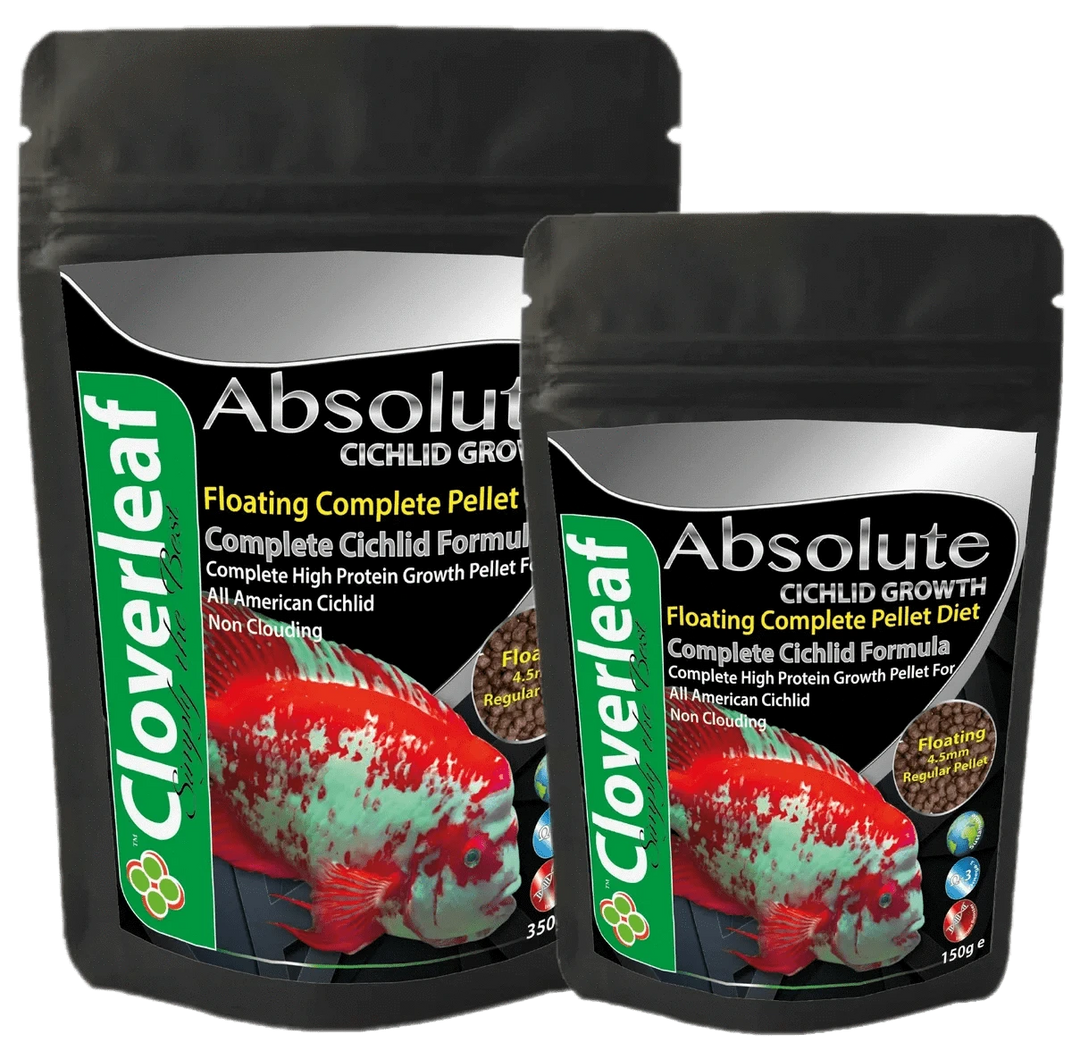 Cloverleaf Cichlid Growth Diet 4.5mm Floating Pellets Aquarium fish food Cloverleaf
