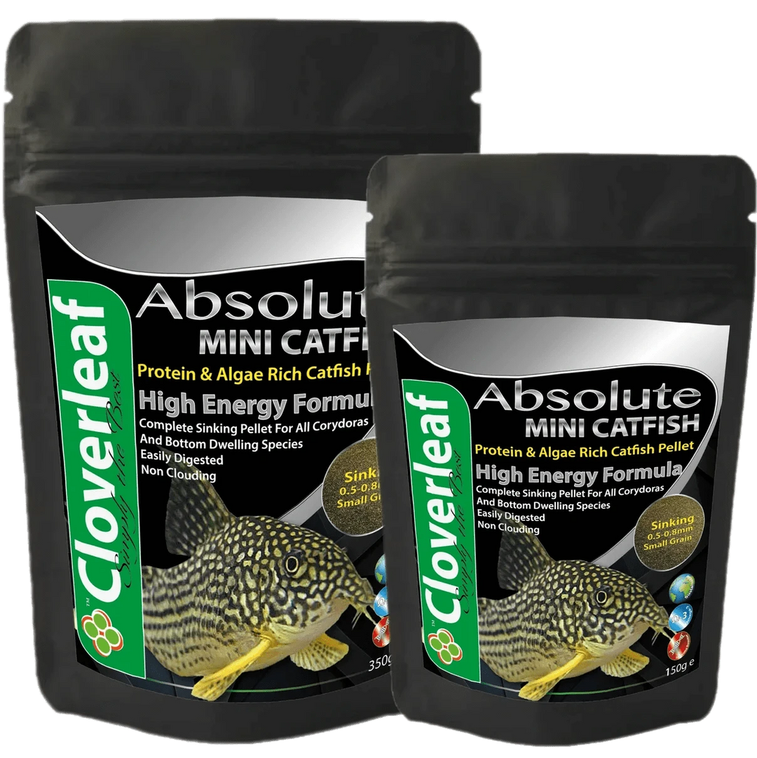 Cloverleaf Mini Catfish Diet 0.5-0.8 Sinking Pellets Aquarium fish food Cloverleaf