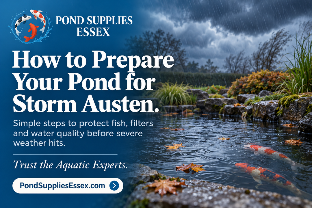 How to Prepare Your Pond for Storm Austen: Essential Tips to Protect Your Fish and Pond