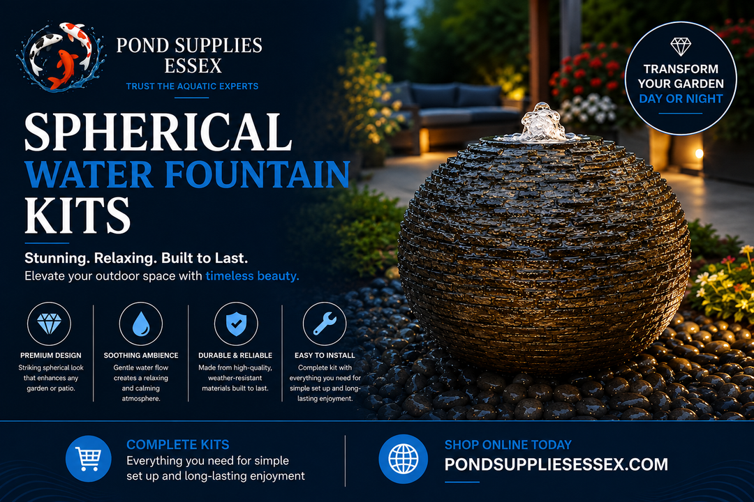 Transform Your Garden with a Spherical Water Fountain Kit