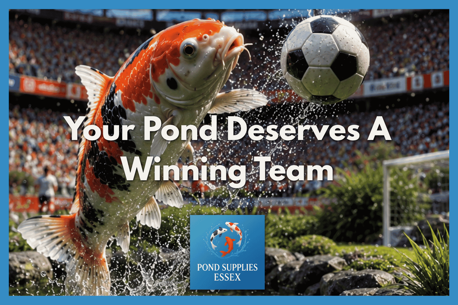 Your fish pond deserves the right Aquatic essential's to maintain a healthy fish pond for Koi fish and/or Aquariums at PondSuppliesEssex Online Aquatic Supply store 