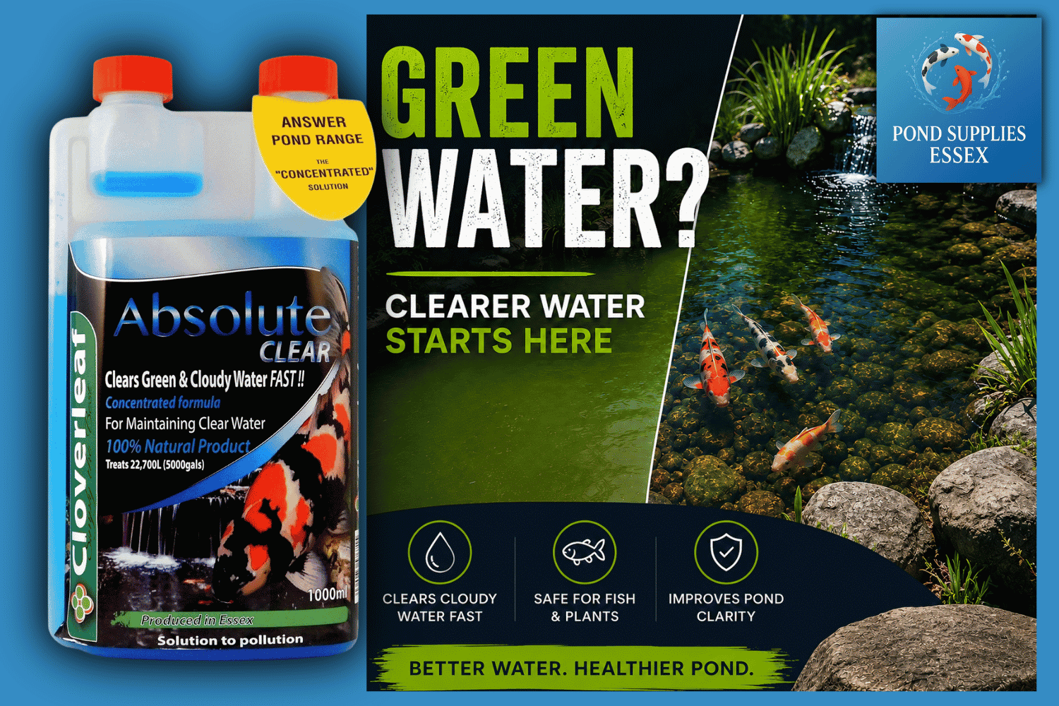 How To Clear Green Pond Water And Improve Water Clarity Naturally
