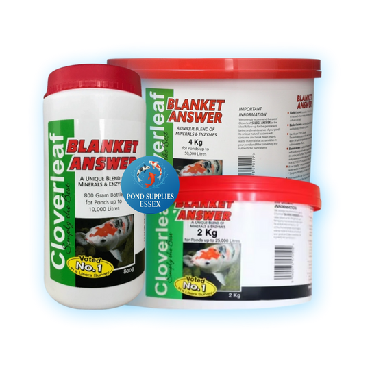 Cloverleaf’s Blanket Answer treatments collages together 800g, 2kg and 4kg 