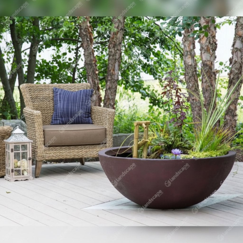 Aquascape Patio Pond Round Green Slate – 82cm