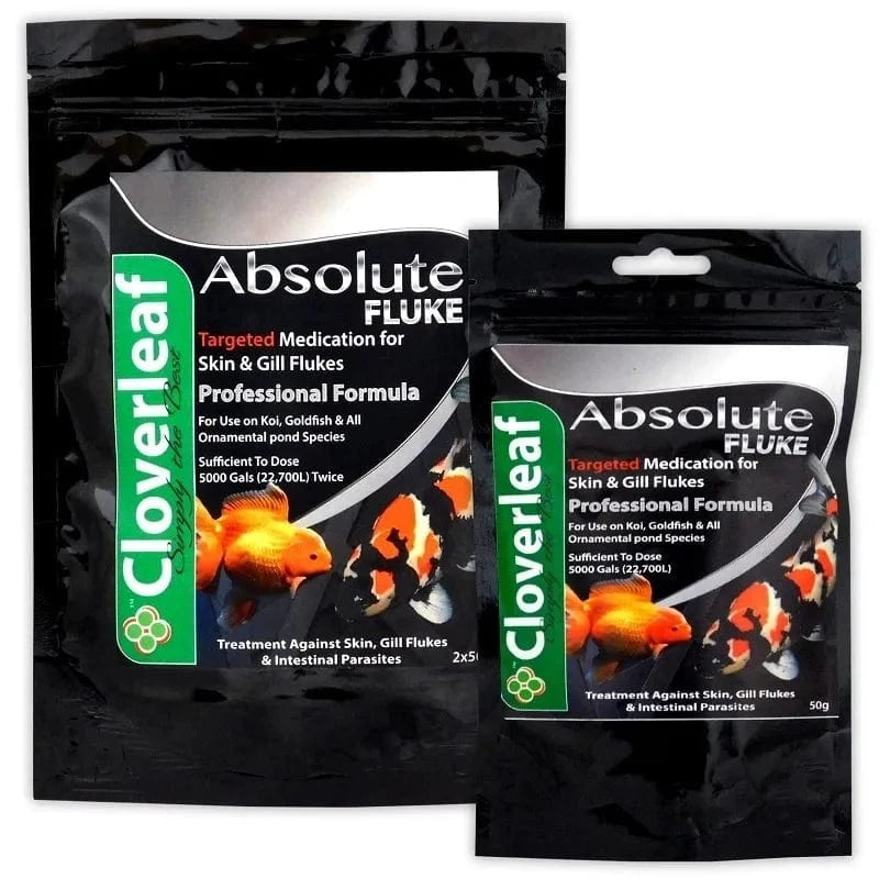 Absolute Fluke Treatment Pond Supplies Cloverleaf