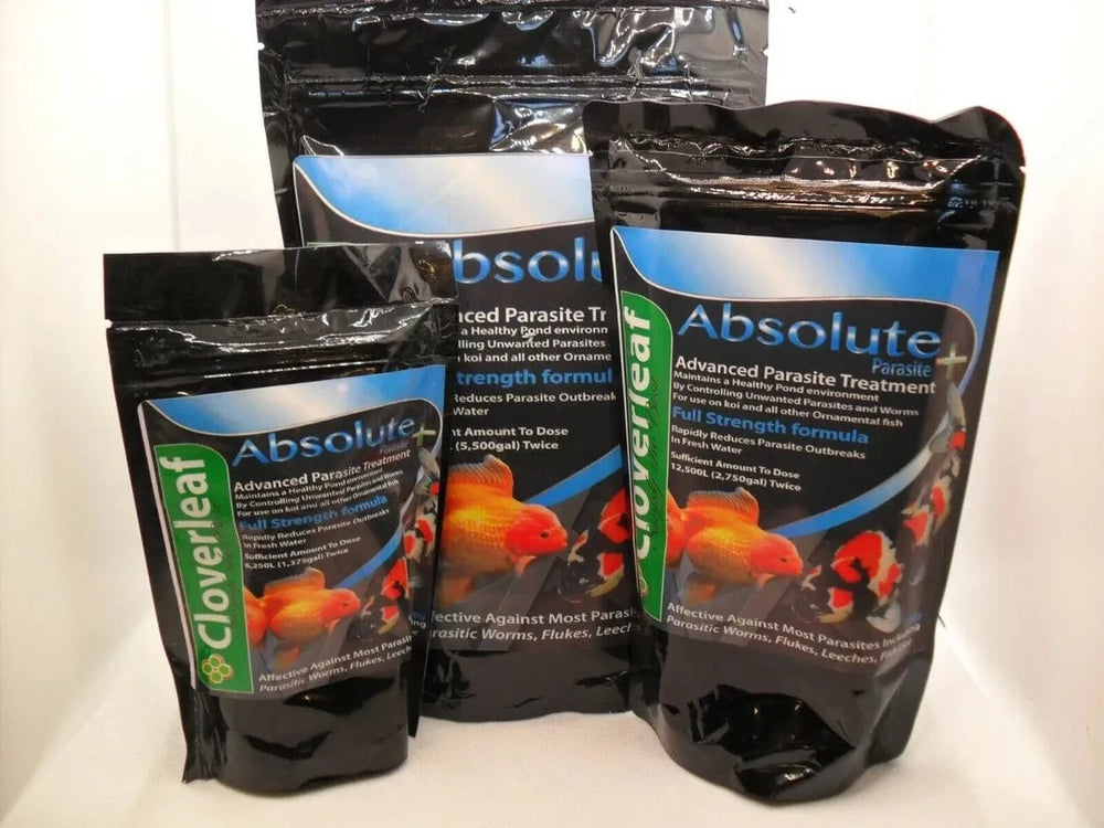 Absolute Parasite+ Treatment Pond Supplies Cloverleaf