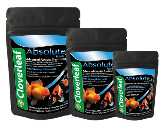 Absolute Parasite+ Treatment Fish Health Treatment at Pond Supplies Essex Online Store 