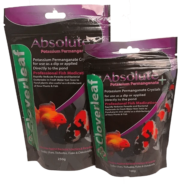 Absolute Potassium Permanganate (Crystals) Pond Supplies at Pond Supplies Essex Online Store 
