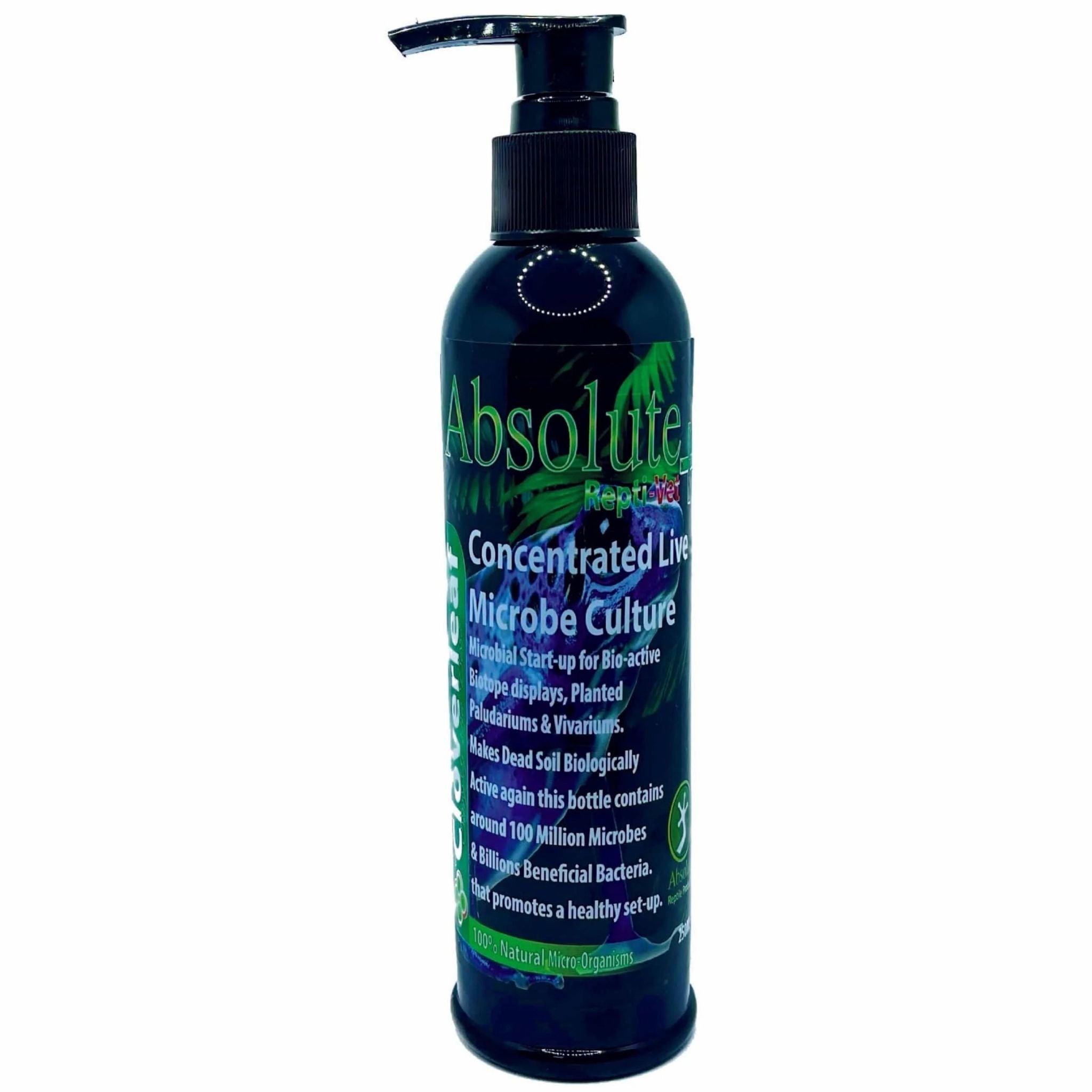 Absolute Repti-Vet Bio-Tope Live Microbe Culture Pump 250ml ReptileMedication at Pond Supplies Essex Online Store 