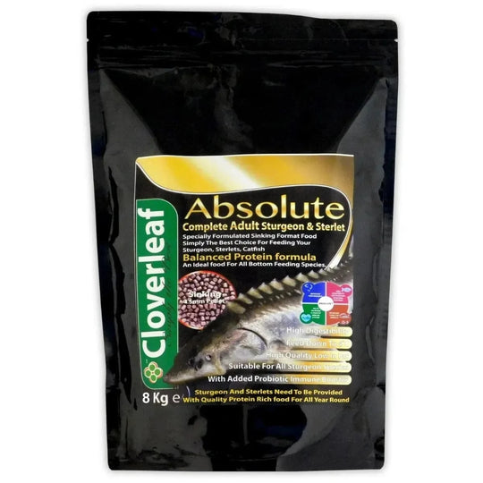 Absolute Sturgeon and Sterlet Fish Pellets Pond Supplies at Pond Supplies Essex Online Store 