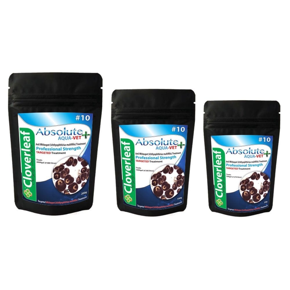 Anti Whitespot AquaVet Treatment Pond Supplies Cloverleaf