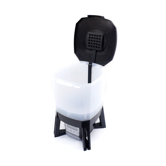 AquaForte Automatic Fish Feeder 6L – Solar Powered AutoFishFeeder AquaForte