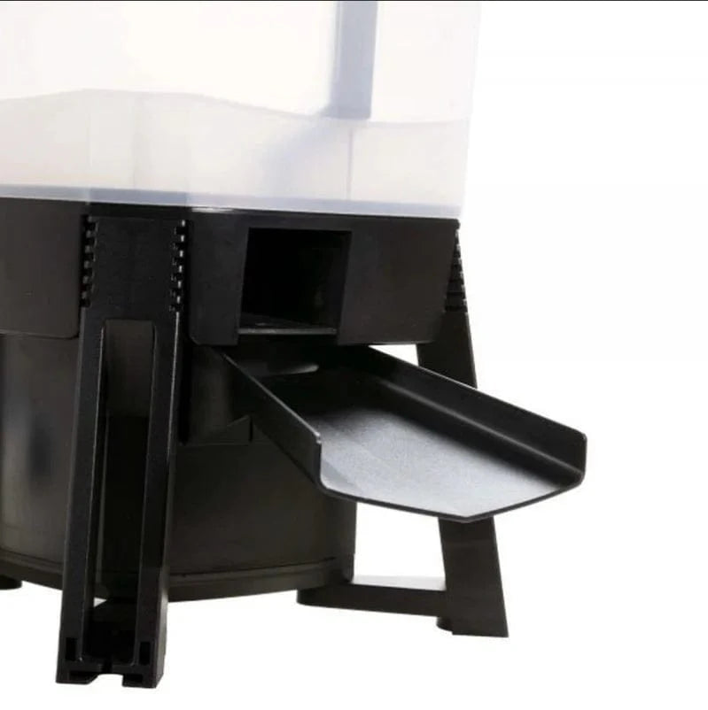 AquaForte Automatic Fish Feeder 6L – Solar Powered AutoFishFeeder AquaForte