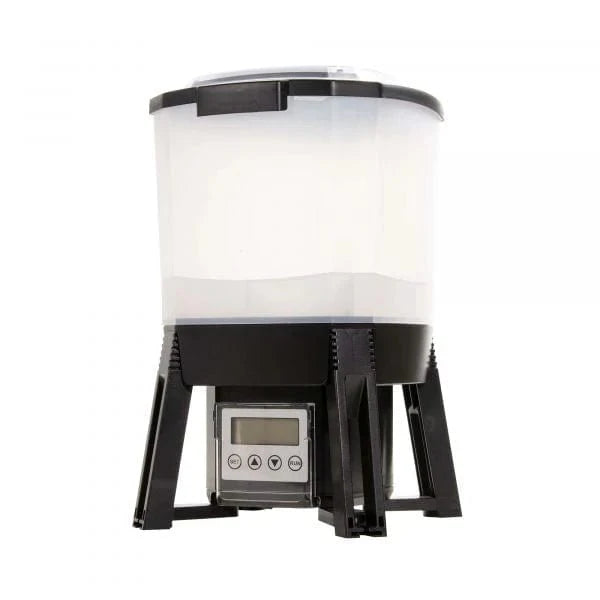 AquaForte Automatic Fish Feeder 6L – Solar Powered AutoFishFeeder AquaForte