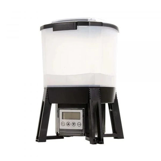 AquaForte Automatic Fish Feeder 6L – Solar Powered AutoFishFeeder AquaForte