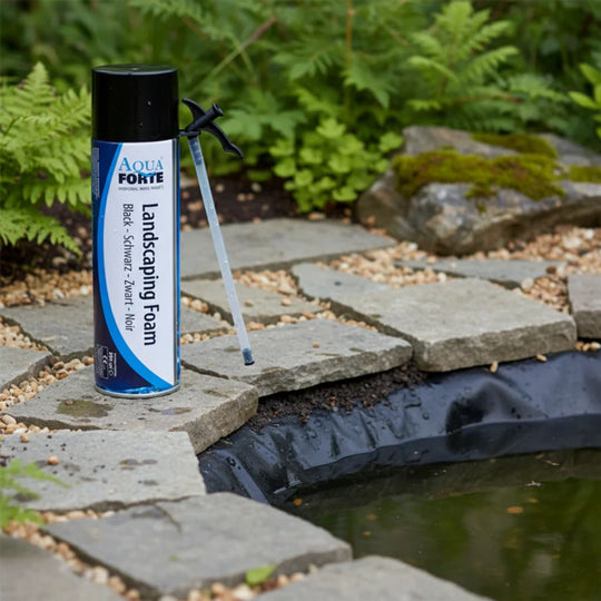 AquaForte Black Landscaping Foam – 500ml Aquatic Sealant at Pond Supplies Essex Online Store 