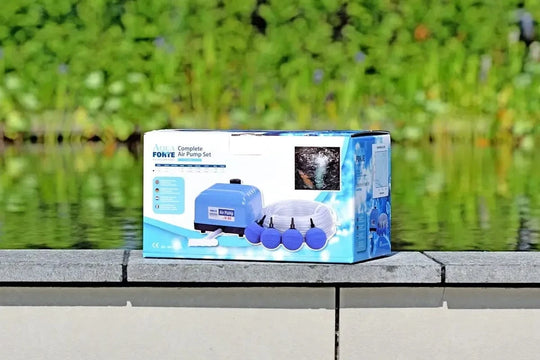 AquaForte V-Series Air Pump Flow Sets (With Line & Stones) Air pump Pond Supplies Essex 