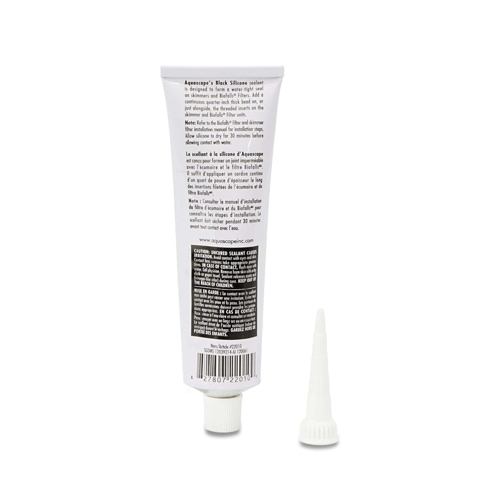 Aquascape Black Silicone Sealant 4.7oz (139ml) Aquatic Sealant at Pond Supplies Essex Online Store 