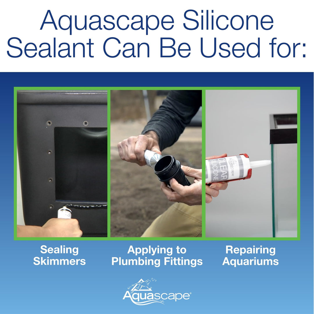 Aquascape Black Silicone Sealant 4.7oz (139ml) Aquatic Sealant at Pond Supplies Essex Online Store 