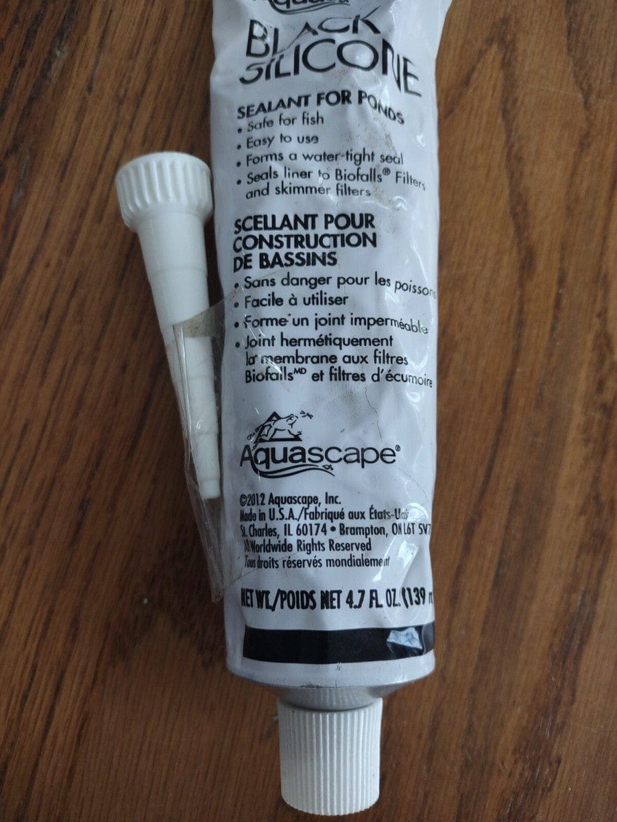 Aquascape Black Silicone Sealant 4.7oz (139ml) Aquatic Sealant at Pond Supplies Essex Online Store 