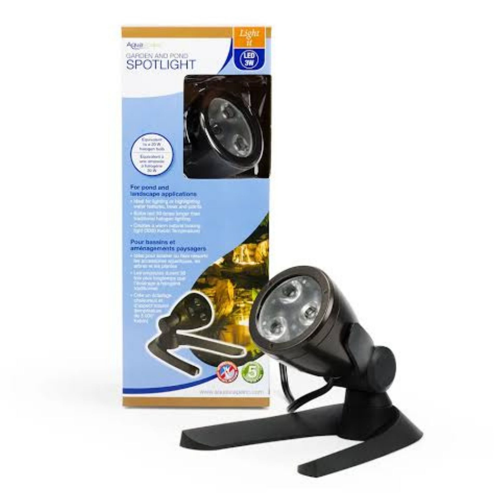 Aquascape Garden & Pond LED Spotlight Pond lighting at Pond Supplies Essex Online Store 