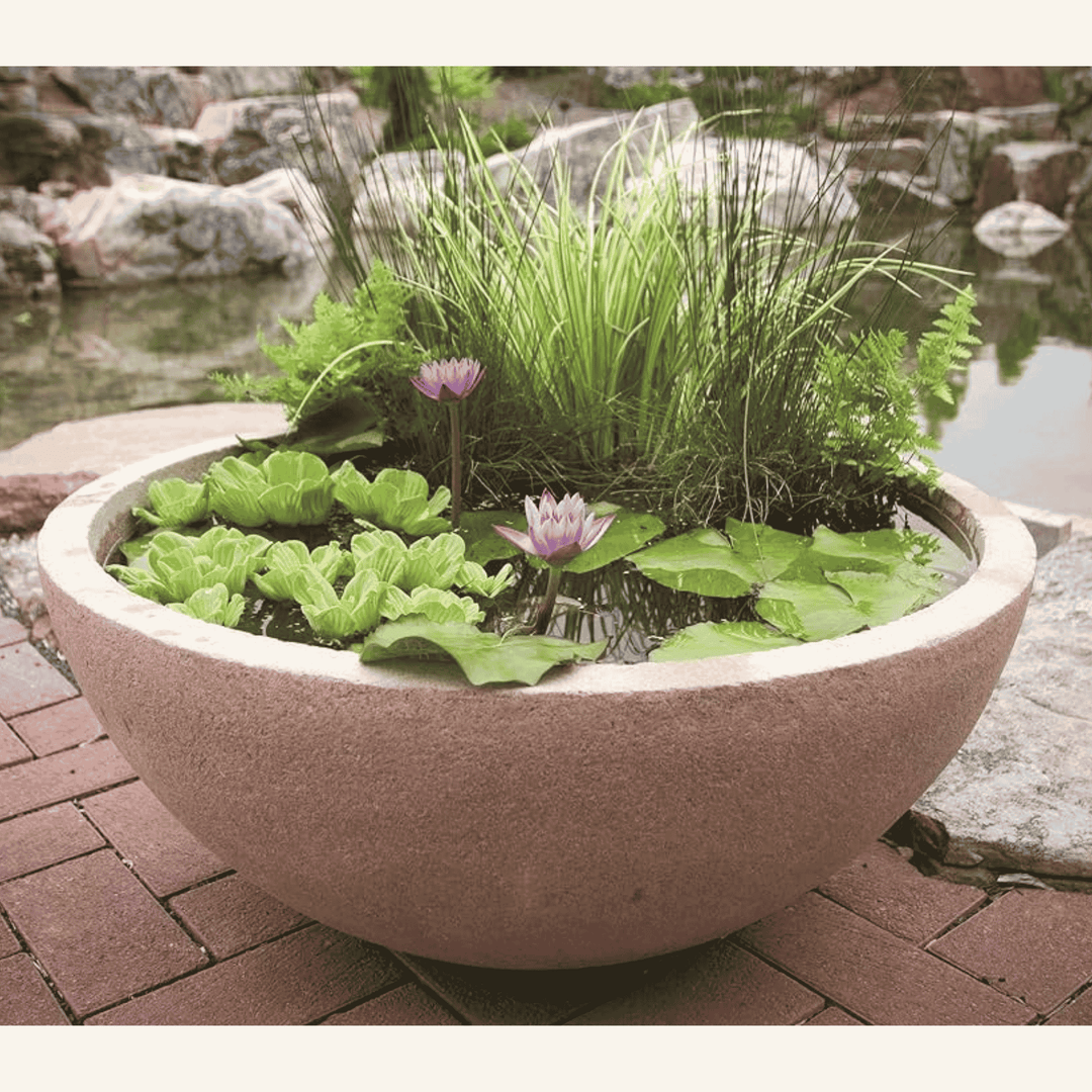 Aquascape Patio Pond Round Desert Granite 82cm | 32" Patio Pond at Pond Supplies Essex Online Store 