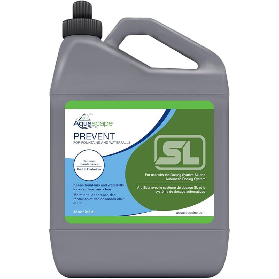 Aquascape Prevent for Fountains & Waterfalls SL – 1 Litre Pond Dosing System Formula at Pond Supplies Essex Online Store 