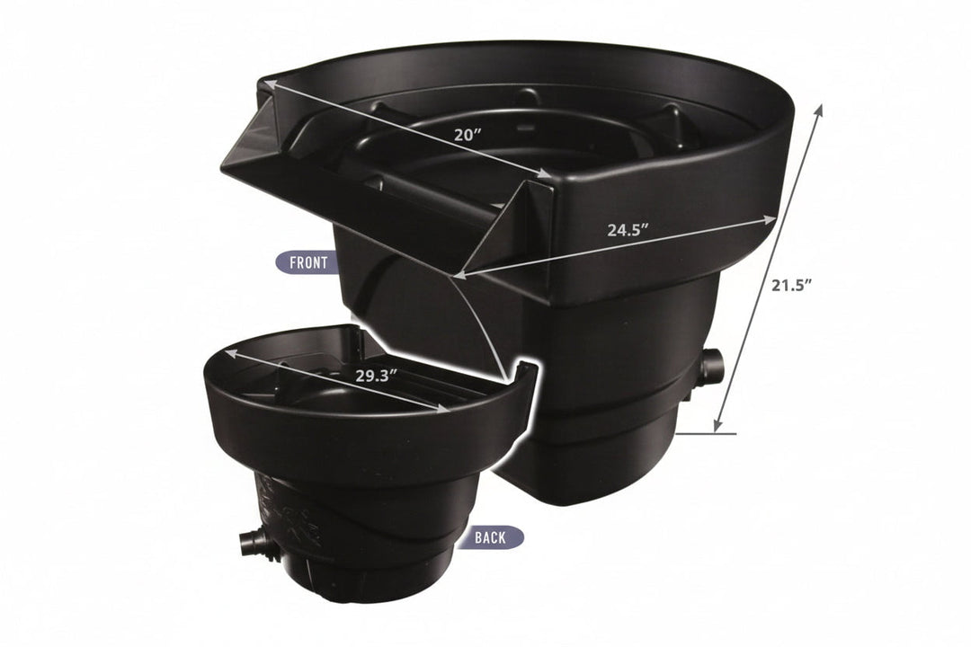 Aquascape Signature Series BioFalls 1000 & 2500 Waterfall Filter at Pond Supplies Essex Online Store 