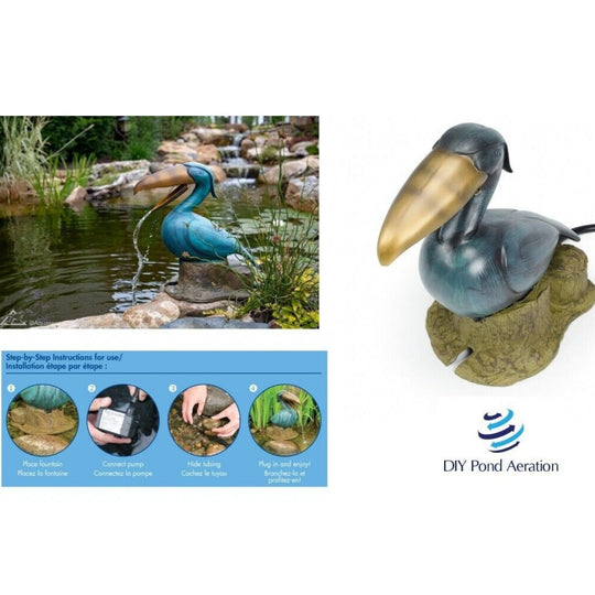 Aquascape Toucan Pond Water Spitter Pond Water Spitter at Pond Supplies Essex Online Store 