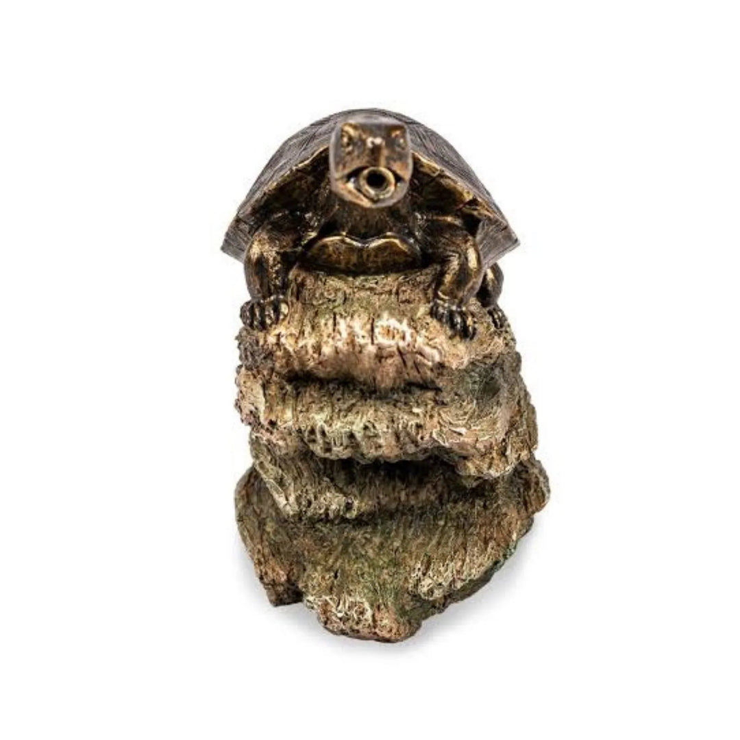 Aquascape Turtle on Log Pond Water Spitter Pond Water Spitter at Pond Supplies Essex Online Store 