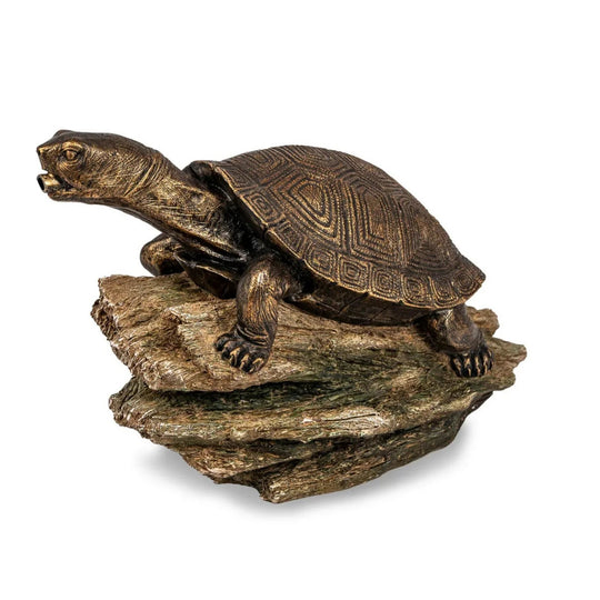 Aquascape Turtle on Log Pond Water Spitter Pond Water Spitter at Pond Supplies Essex Online Store 