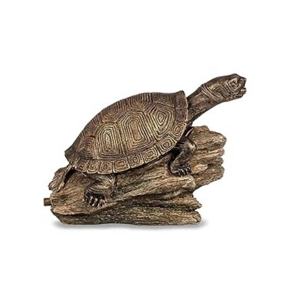 Aquascape Turtle on Log Pond Water Spitter Pond Water Spitter at Pond Supplies Essex Online Store 