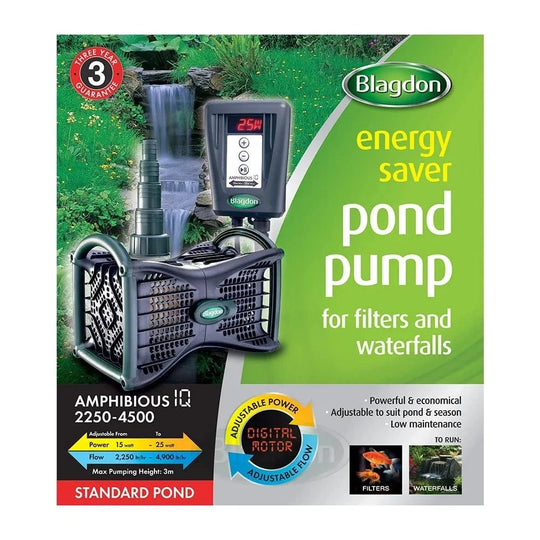 BLAGDON AMPHIBIOUS IQ SUBMERSIBLE PUMP (2250-12000LPH) Pond pump Sks Wholesale