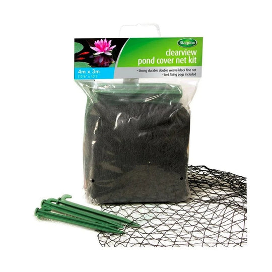 Blagdon ClearView Black Pond Cover Nets PondCover Net Landscape Plus