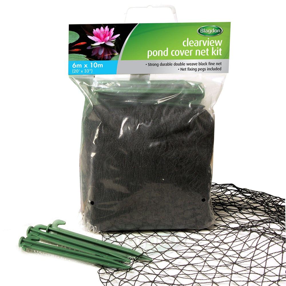 Blagdon ClearView Black Pond Cover Nets PondCover Net Landscape Plus