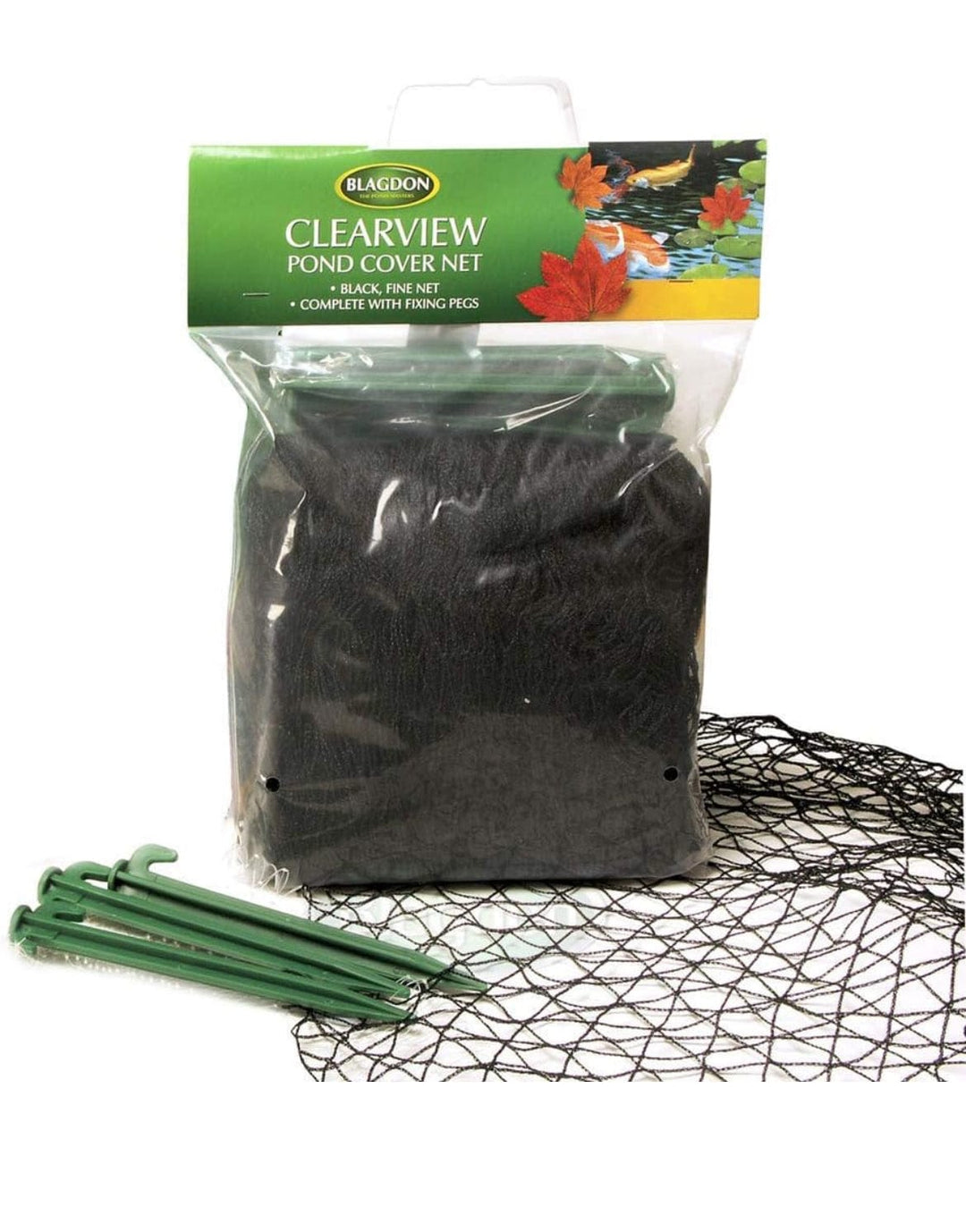 Blagdon ClearView Black Pond Cover Nets PondCover Net Landscape Plus