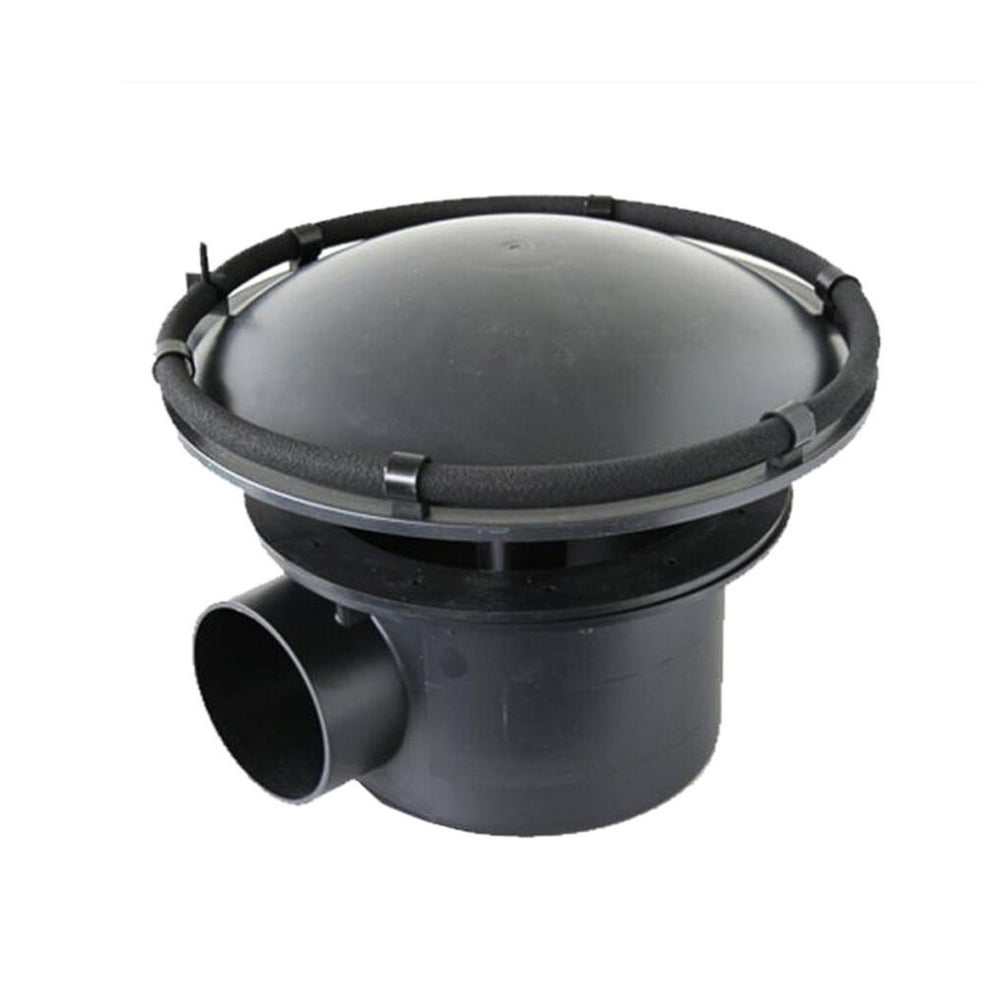 Cloverleaf 9" x 4" Bottom Drain with Air Ring Bottom Drain with Air Ring at Pond Supplies Essex Online Store 