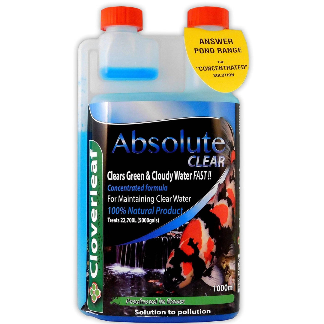 Cloverleaf Absolute Clear Water Flocculant at Pond Supplies Essex Online Store 