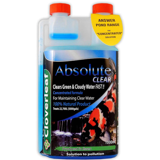 Cloverleaf Absolute Clear Water Flocculant at Pond Supplies Essex Online Store 