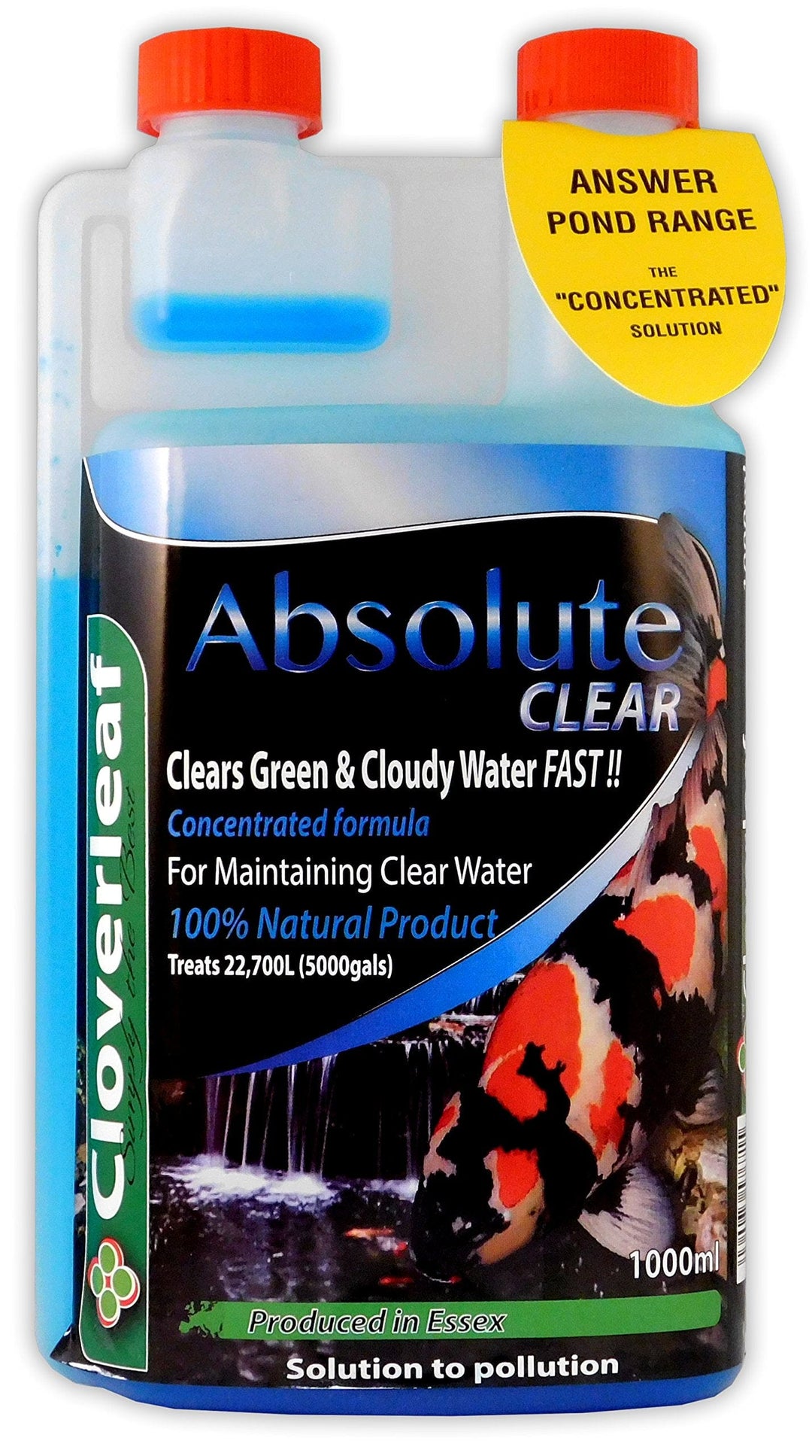 Cloverleaf Absolute Clear Water Flocculant Pond Supplies Essex 
