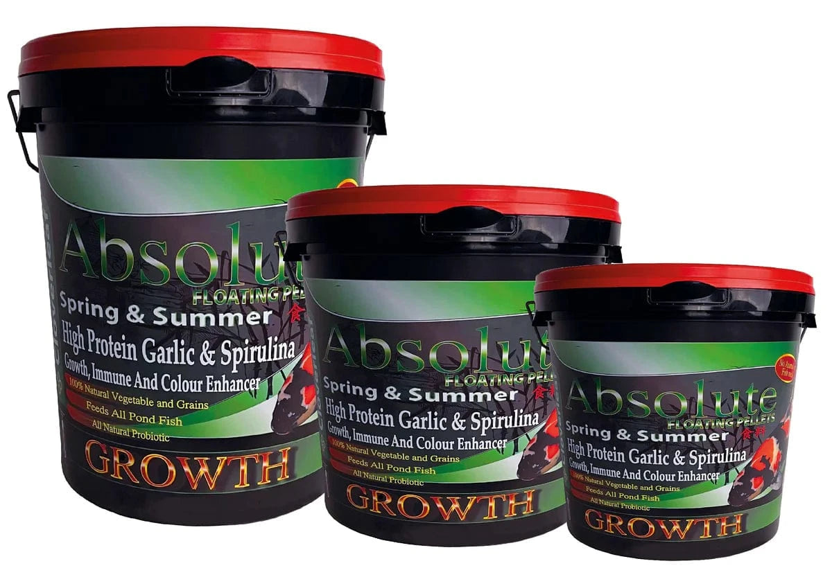 Cloverleaf Absolute Growth Fish Pellets Fish food at Pond Supplies Essex Online Store 