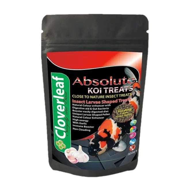 Cloverleaf Absolute Koi Treats Insect Larvae Shaped 850g Koi Treat Cloverleaf