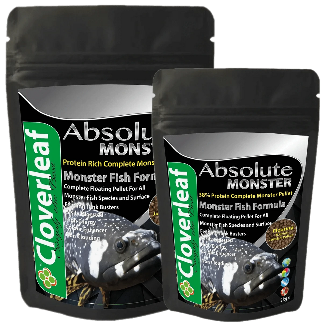 Cloverleaf Absolute Monster Diet 8mm Floating Pellets Aquarium fish food Cloverleaf
