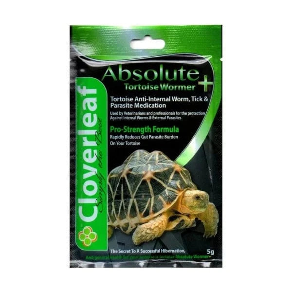 Cloverleaf Absolute Repti-Vet Tortoise Wormer 5g ReptileMedication Cloverleaf