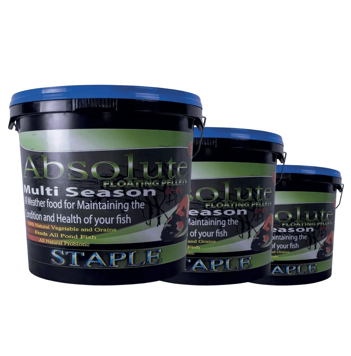 Cloverleaf Absolute Staple Fish Pellets FishFood at Pond Supplies Essex Online Store 