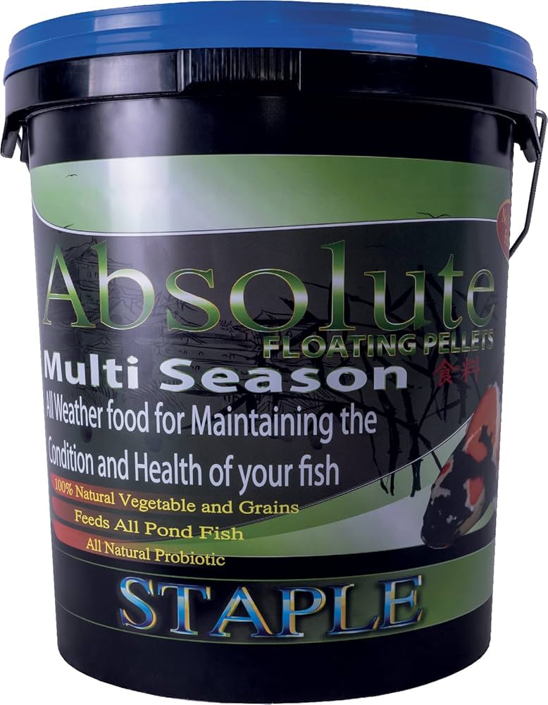 Cloverleaf Absolute Staple Fish Pellets FishFood at Pond Supplies Essex Online Store 