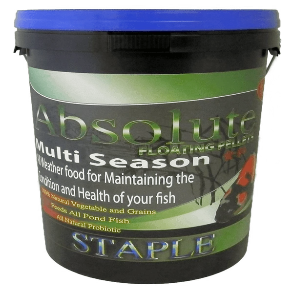 Cloverleaf Absolute Staple Fish Pellets FishFood at Pond Supplies Essex Online Store 