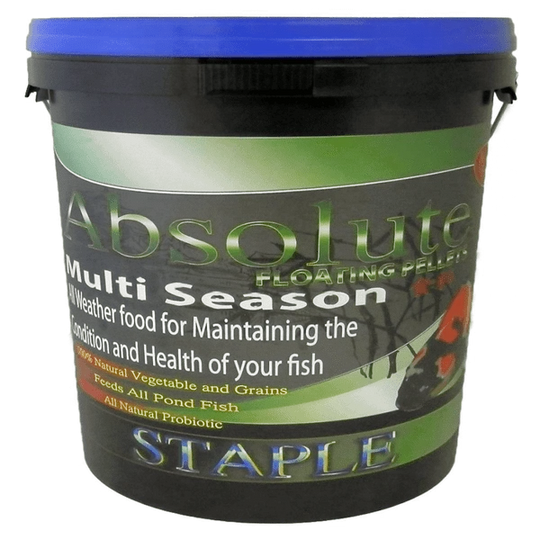 Cloverleaf Absolute Staple Fish Pellets FishFood at Pond Supplies Essex Online Store 