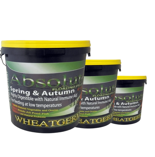 Cloverleaf Absolute Wheatgerm Fish Pellets Fish food at Pond Supplies Essex Online Store 