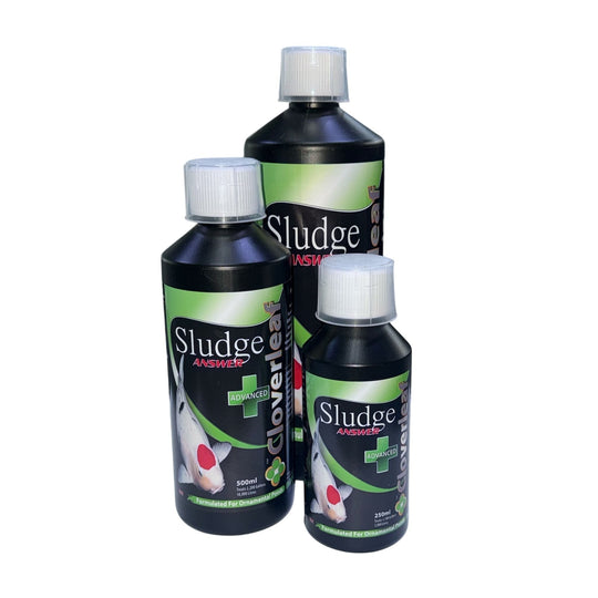 Cloverleaf Advanced Sludge Answer Treatment WaterConditioner at Pond Supplies Essex Online Store 